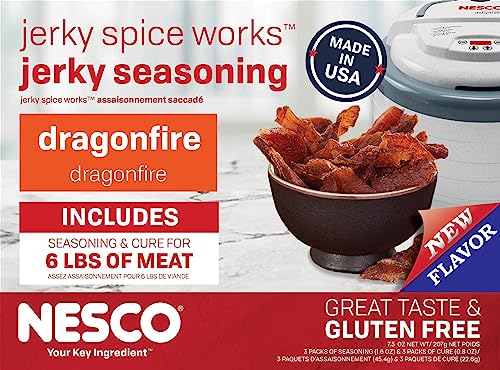 NESCO TJ-18, Jerky Spice Works, Teriyaki Flavor, 9 Count