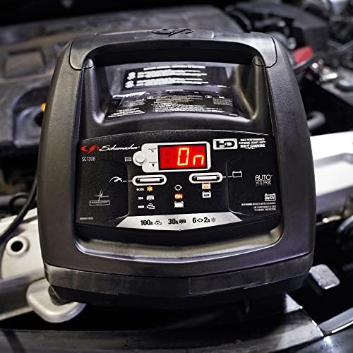 Schumacher Electric 6A Car Battery Charger & Maintainer, 6V/12V – SC1308