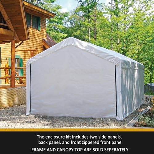 ShelterLogic MaxAP Canopy Enclosure Kit, 10 x 20 ft. (Frame and Canopy Sold Separately)