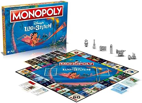 Winning Moves Mega Monopoly Board Game, 12 Extra Spaces Including Downing Street, Saville Row and Knightsbridge, Invest in Skyscrapers, for Ages 8 Plus