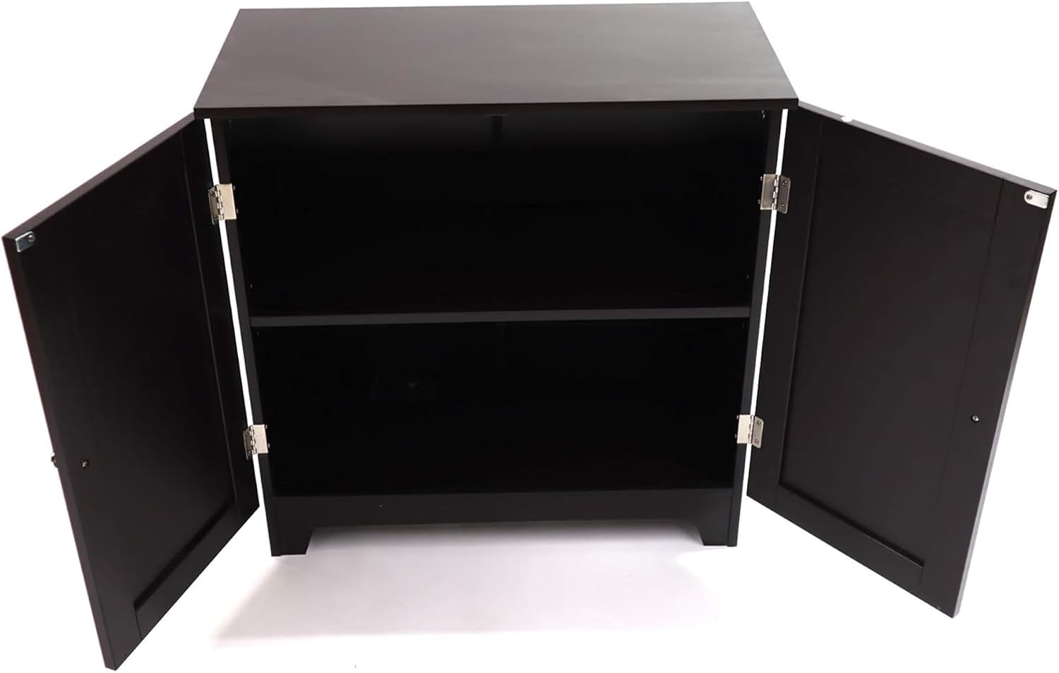 Contemporary Country Double Door Cabinet