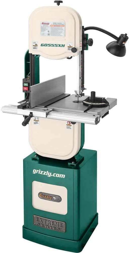 Grizzly Industrial G0555XH - 14" 1-3/4 HP Extreme Series Resaw Bandsaw