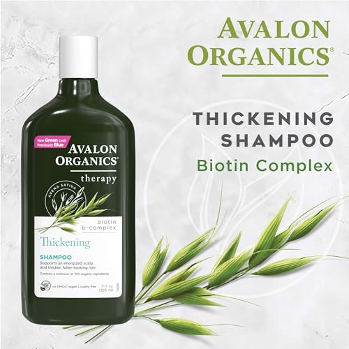Avalon Organics Therapy Biotin B-Complex Thickening Shampoo, 32 oz