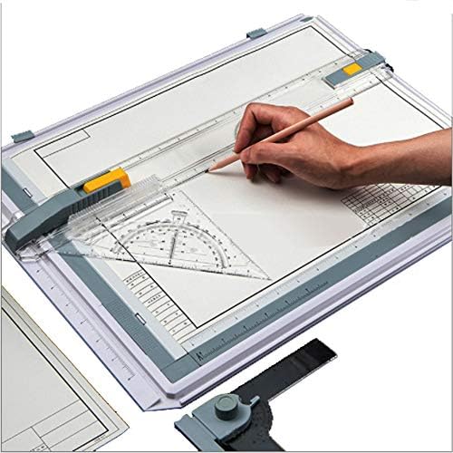 SALEMAR Inch Scale A3 Drafting Table Drawing Board Graphic Architectural Sketch Tool Set