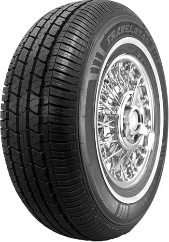 Travelstar UN106 All Season 215/70R15 18mm White Wall Radial Passenger Car Tire- 215/70-15 98T + Three-Year Road Hazard Warranty Included 215/70/15 (Tire Only)