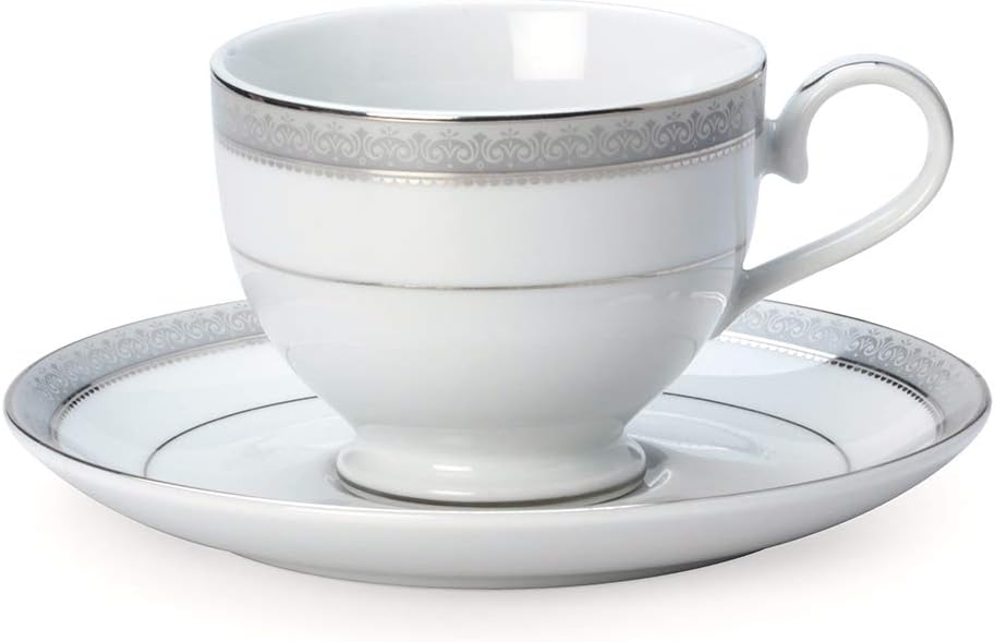 Mikasa Regent Bead 40-Piece Porcelain Dinnerware Set, Service for 8