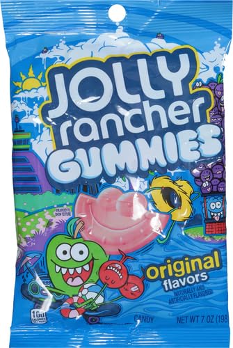 JOLLY RANCHER Gummies Original Fruit Flavored Gummy Candy Box, 3.5 oz