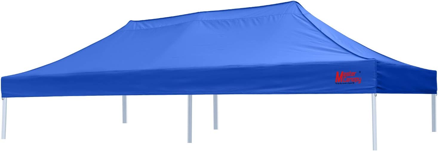 MASTERCANOPY 10x10 Replacement Pop Up Canopy Top for Kingkong Frame Gray
