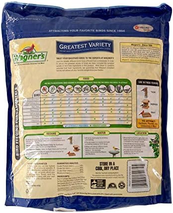 Wagner's 62034 Greatest Variety Blend Wild Bird Food, 6-Pound Bag