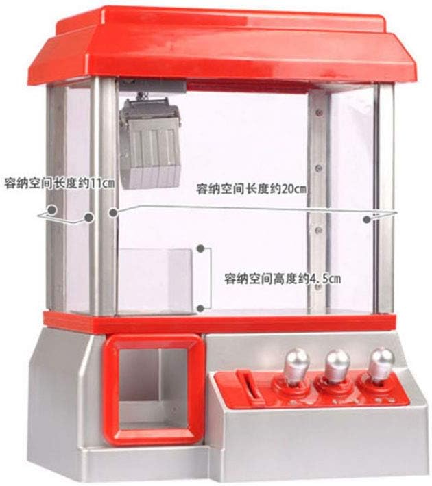 Large Claw Toy Grabber Mini Arcade Machine with Lights & Sounds - Electronic Claw Toy Grabber Machine, Animation