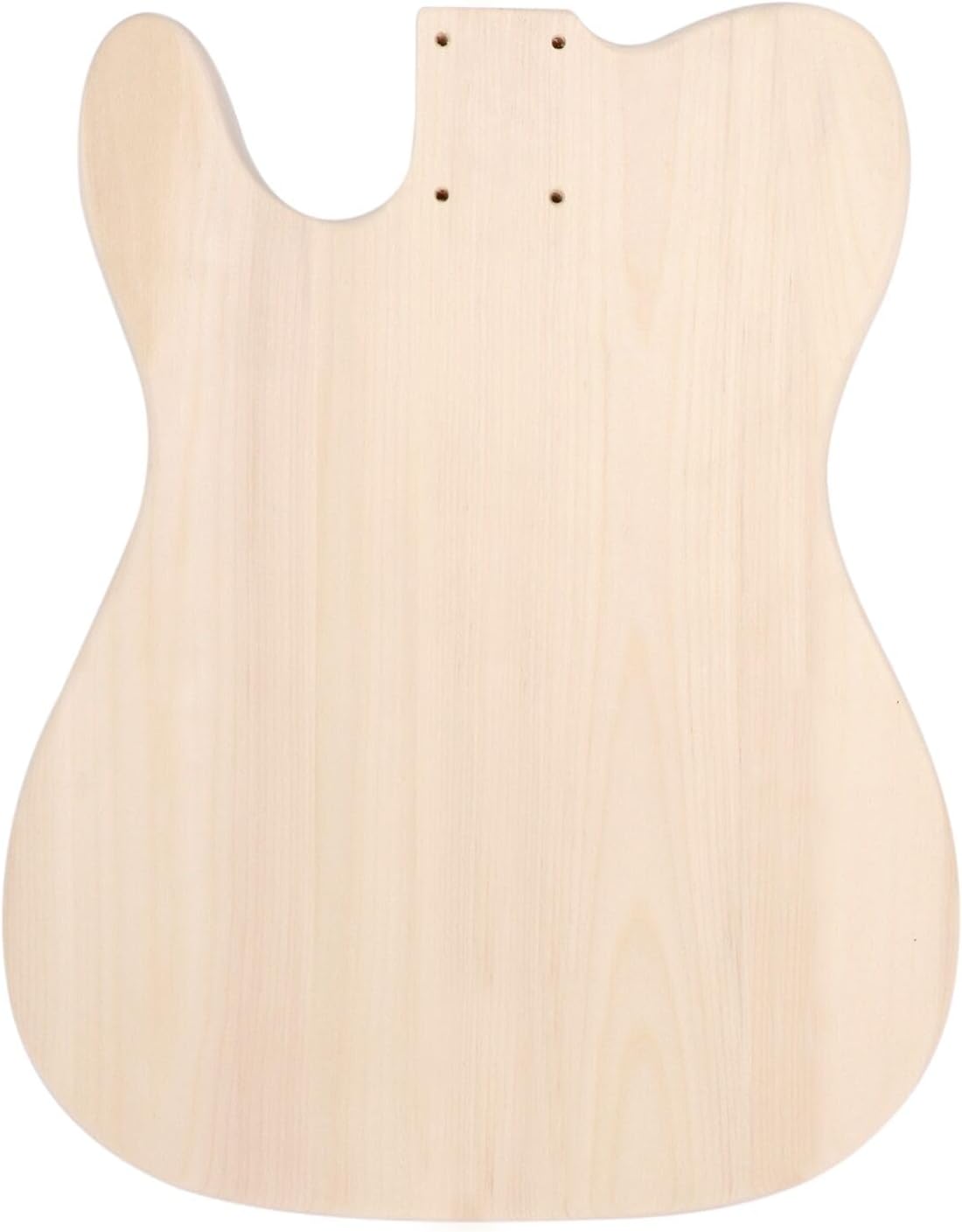 DIY Electric Guitar Kit Beginner Kit TL Style 6 String Right Hand | Basswood Body with Ash Burl Top, Hard Maple Neck, Engineered Wood Fretboard