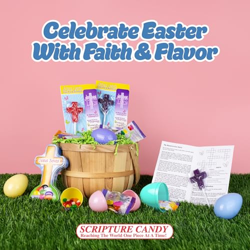 Scripture Candy, The Jelly Bean Prayer Spring Themed Bag, 50 Count