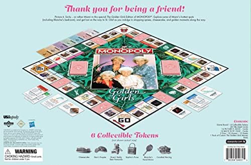 Monopoly: The Golden Girls Board Game | Buy, Sell