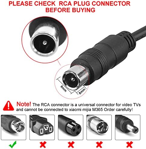 42V 2A RCA Connector for Ninebot Electric Scooter Charger