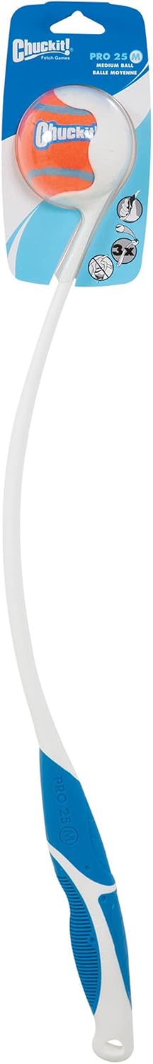 Chuckit! Pro 26L Dog Ball Launcher, 26" Length, Includes Large Ball (3") For Dogs 60-100 Pounds