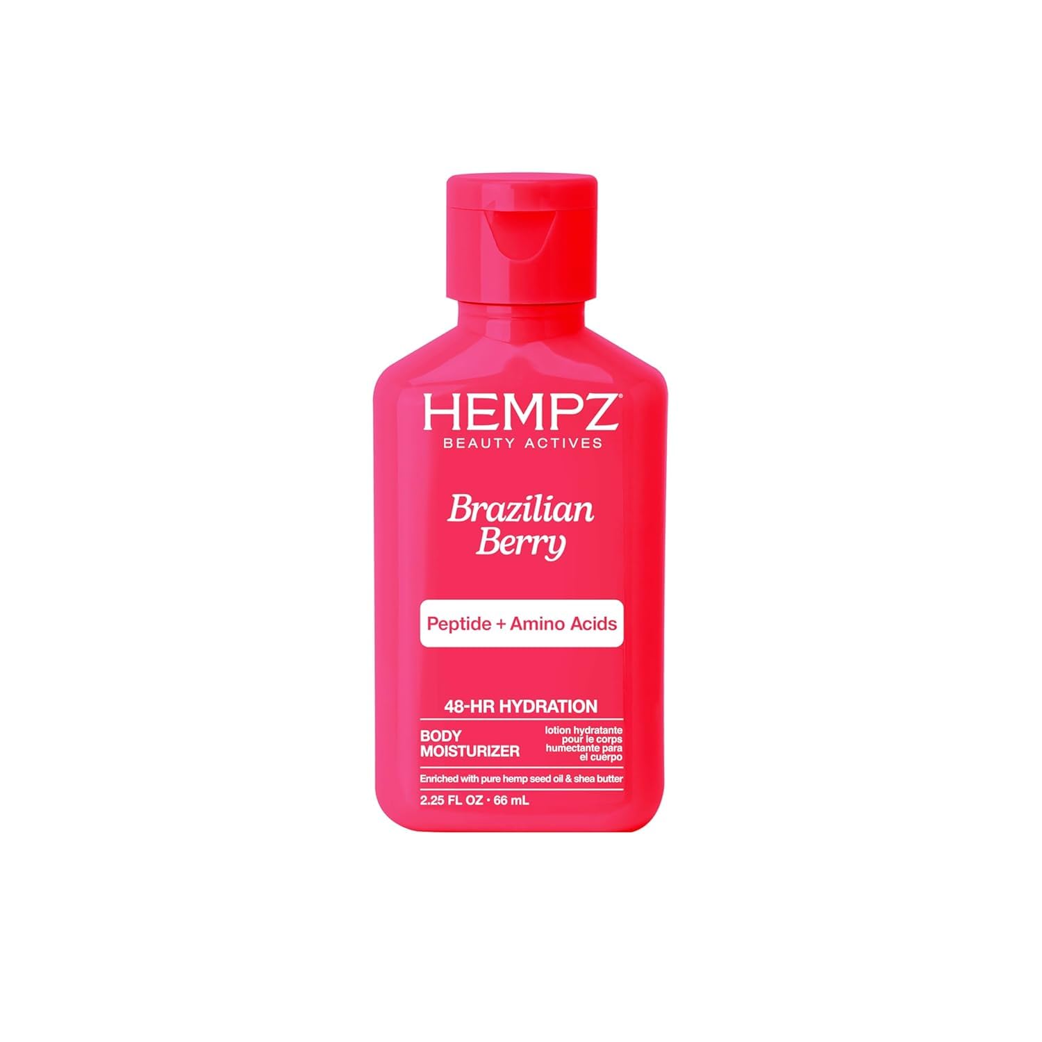 Hempz Sweet Jasmine & Rose Herbal Body Moisturizer for Women, 17 Fl. oz. - Moisturizing Lotion with 100% Pure Hemp Seed Oil, Collagen