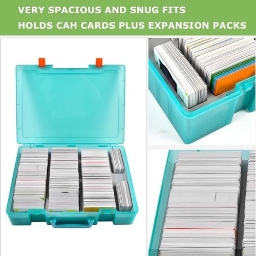 ALKOO 2200+ Trading Card Storage Box for MTG/for CAH, for Sports/Game Cards