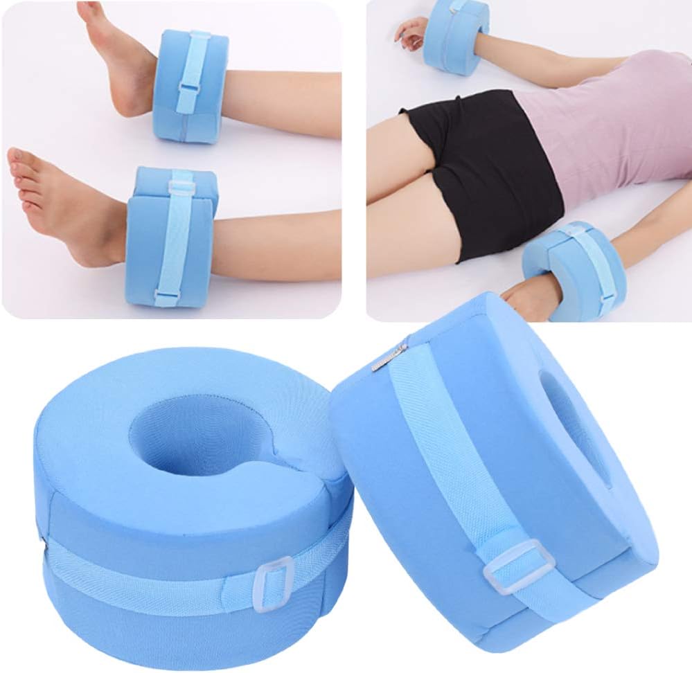 Foot Elevation Pillow, Leg Hand Rest Cushion for Bed Sleep, Foot Foam Elevator for Rest Ankle Heel Pain Relief