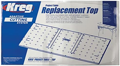 Kreg ACS745 Adaptive Cutting System Project Table Replacement Top