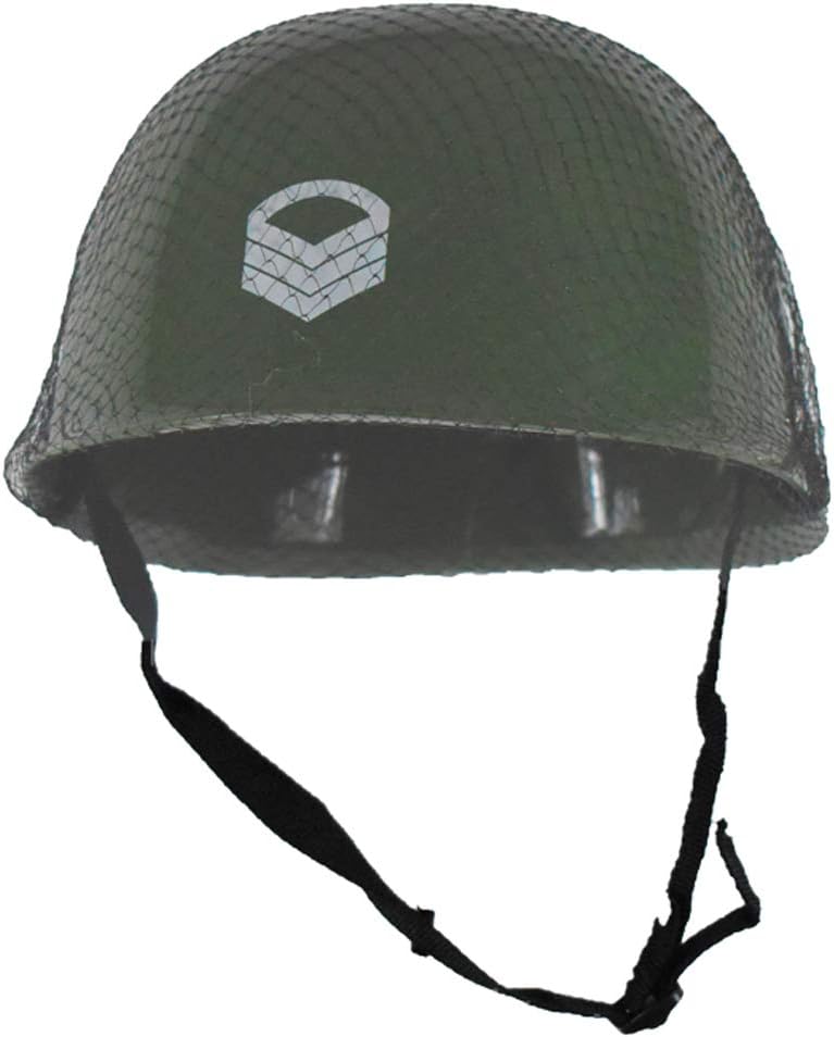 NOVELTY GIANT WWW.NOVELTYGIANT.COM Childs Army Soldier Combat Costume Helmet With Bullet Belt Costume Set