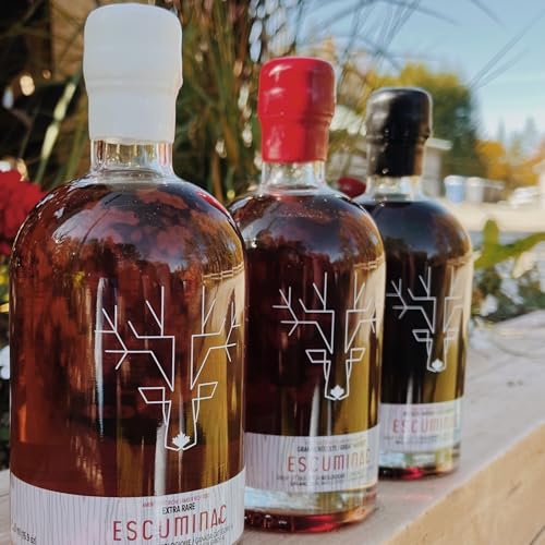 Escuminac Canadian Maple Syrup Gift Set – Value Bundle with 3 Harvests (Extra Rare