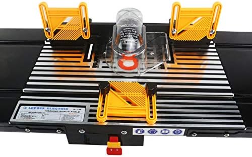 Leegol Electric Benchtop Router Table Wood Working Craftsman Tool (Router Table A)