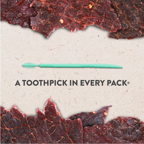 Hardtimes Handcrafted Beef Jerky Ends and Pieces - Original Flavor - 16 oz. Jar