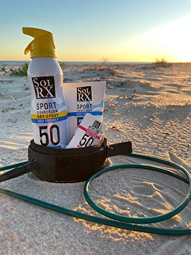 SolRX MINERAL SPF 50 Zinc Oxide Sunscreen Stick, Clear Non-Greasy Face | Solrx Sunscreen Is Designed For Healthy Outdoor Activities Like Running, Swimming, Cycling, Triathlon, Diving, And Surfing