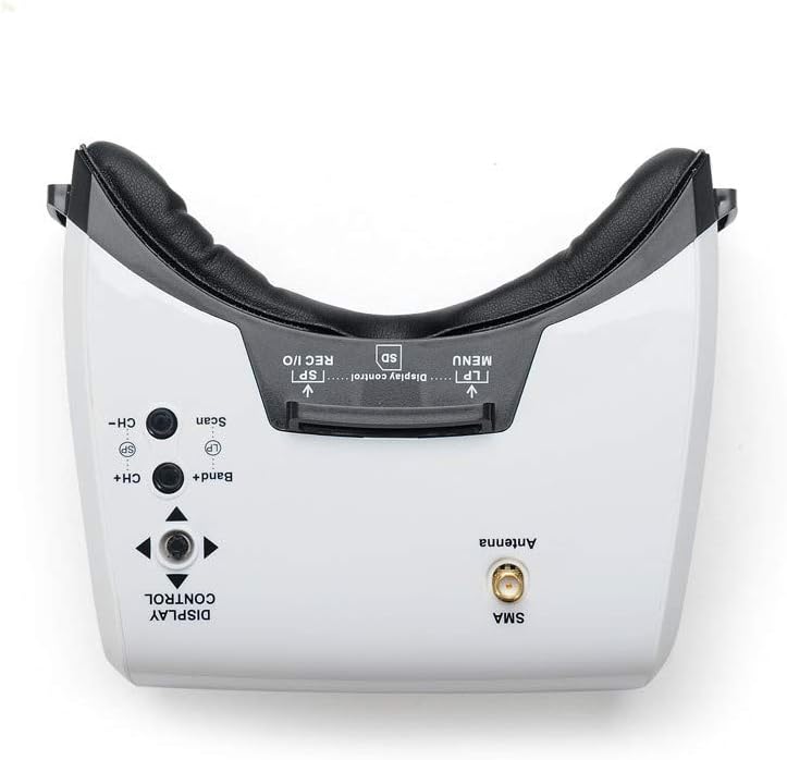 Fat Shark Recon Echo DVR FPV Goggles and Camera & Transmitter Combo - Fixed-Focus Prime Lens, B3 Mount, White