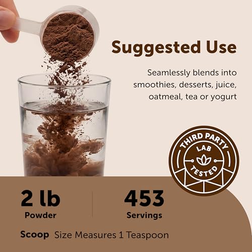 Micro Ingredients Organic Ceylon Cinnamon Powder, 2 lb Sri Lanka Source | True Cinnamon for Spice & Seasoning | Great for Baking, Cooking, & Drinks | Additive Free, Non-GMO