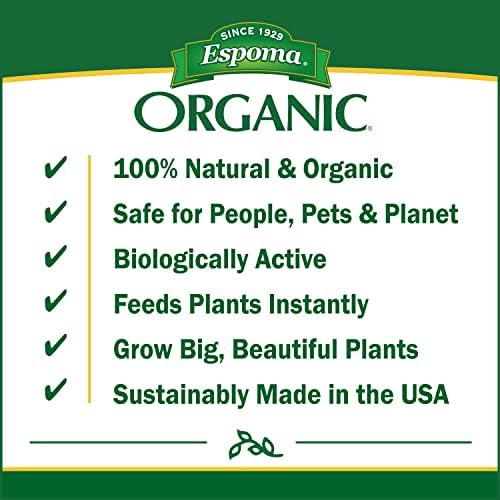 Espoma Organic Bloom! 16-Ounce Concentrated Plant Food – Plant Fertilizer and Bloom Booster for All Flowering Plants. Promotes Vigorous Growth and