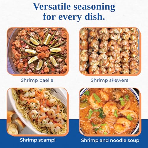 Magic Seasoning Blends Shrimp Magic Seasoning, Bold Flavor for Seafood, Gluten-Free for Recipes, Spice Blend with Garlic & Paprika, 5 oz