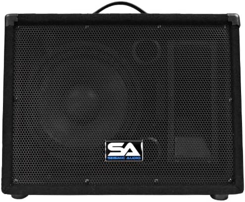 Seismic Audio - SA-10M.3 - Pro Audio 10 Inch 2-Way Floor Monitor Stage Speakers PA/DJ Church - 200 Watts