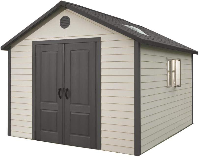 Lifetime 6415 Outdoor Storage Shed, 11 by 13.5 Feet