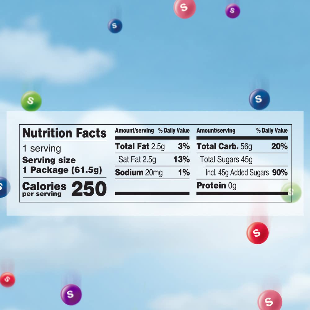 SKITTLES Wild Berry Chewy Candy, Full Size, Bulk Box, 36 Pack, 2.17 oz | Chewy wild berry fruity candy full size packs individually wrapped for movie nights, party favors, snacks, road trip, bulk