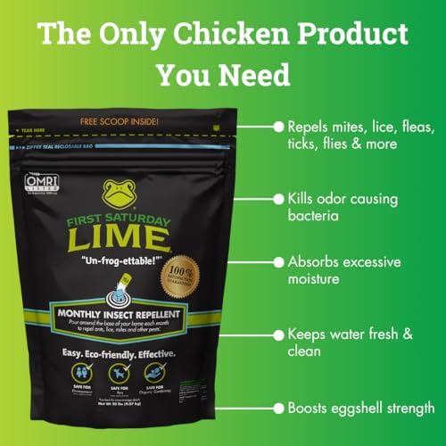 First Saturday Lime Insect Deterrent 20LB | Natural Repellent for Outdoors
