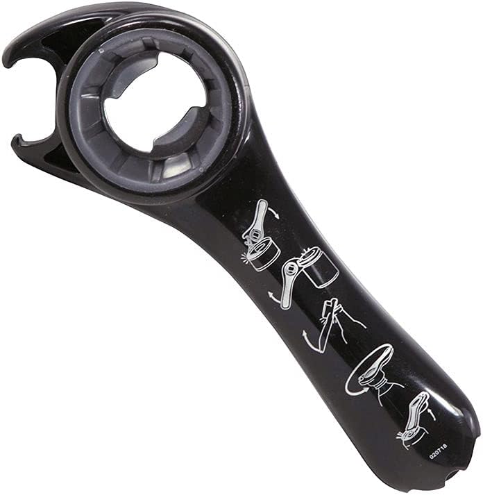 Zyliss 5 Way Opener - Twist-off Caps, Bottle Caps, Pop-Tops, and Jar Lids - Essential Kitchen Gadget for Easy Opening of Jars, Bottles