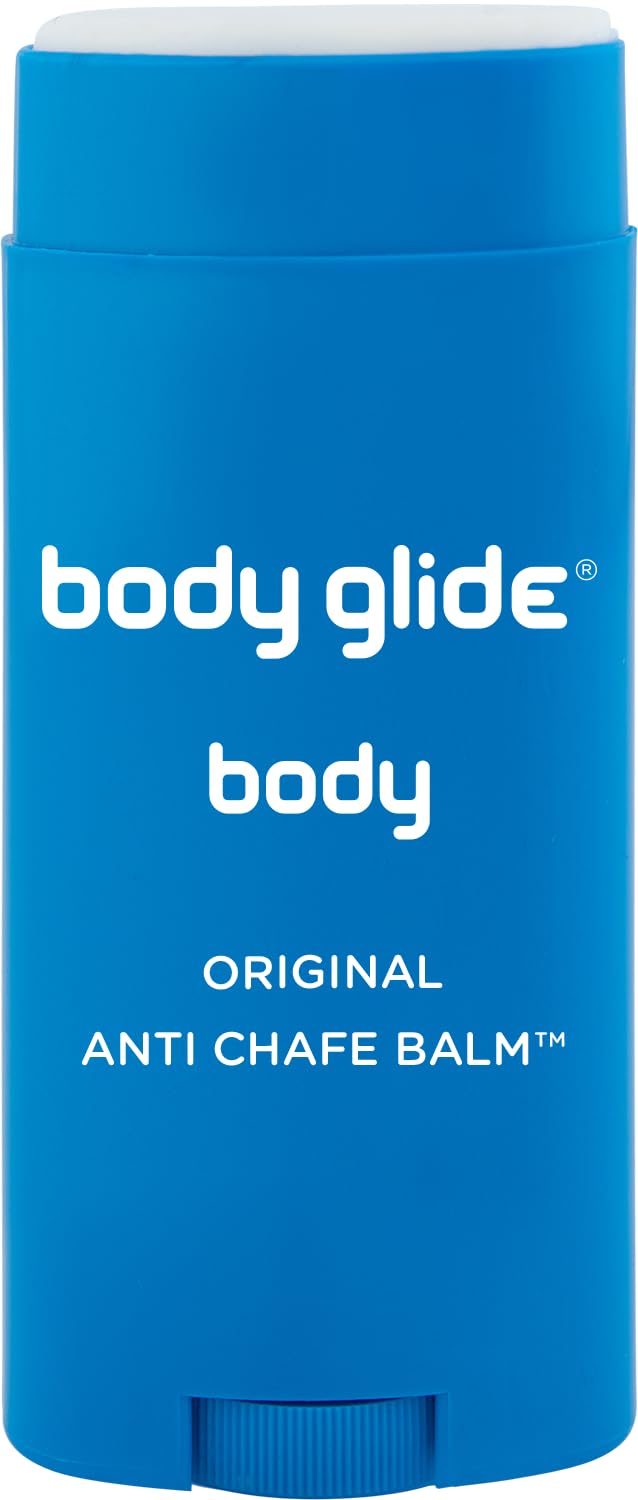 Body Glide Original Anti Chafe Balm | No Chafing Stick | Prevent Arm, Chest, Butt, Thigh, Ball Chafing & Irritation | Trusted Skin Protection Since 1996 |1.5oz