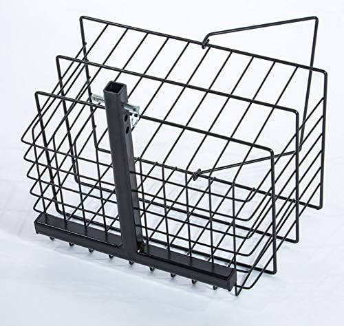 Scooter Rear Basket for Go-Go, Drive, Golden and Pride Mobility (Only Works with Scooters & Power Chairs Equipped with 1" x 1" Hitch Receiver)