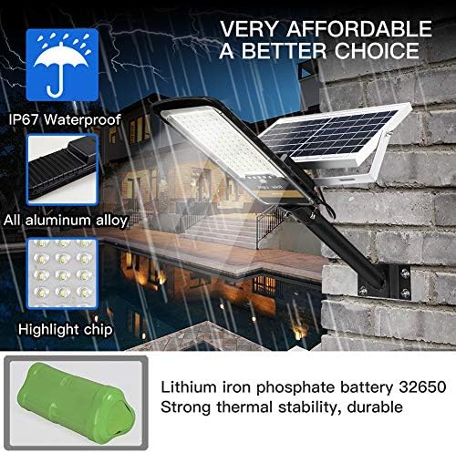 RuoKid Solar Street Lights Outdoor Lamp