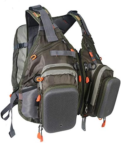 M MAXIMUMCATCH Maxcatch Fly Fishing Vest Pack for Men and Women Adjustable Outdoor Fishing (Vest/Sling Pack/Backpack)
