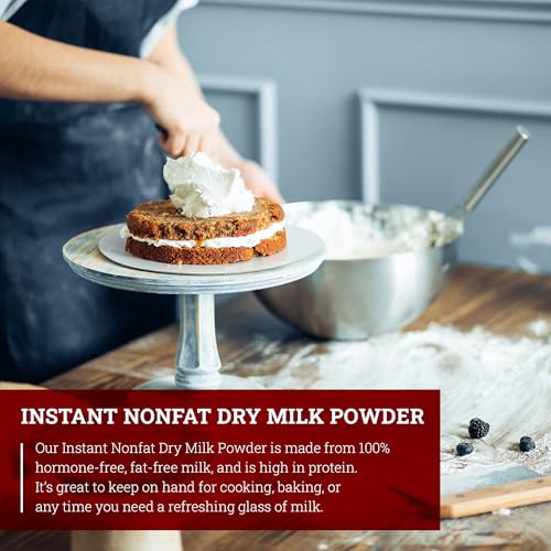 Hoosier Hill Farm Instant Nonfat Dry Milk Powder, 1LB (Pack of 1)