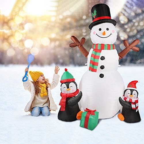 OurWarm 6ft Christmas Inflatables Outdoor Decorations
