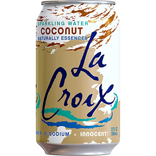 La Croix, Water Sparkling Coconut, 12 Fl Oz, 8 Count
