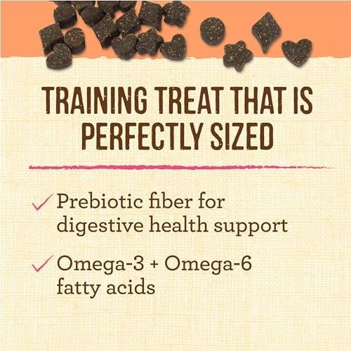 Merrick Lil’ Plates Grain Free Small Dog Treats, Natural Training Treats For Small Dogs, Small Salmon Recipe - 5 oz. Pouch