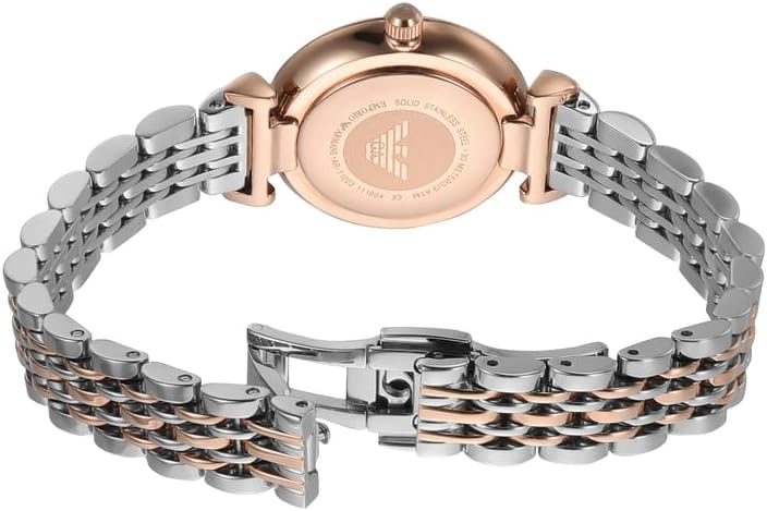 Emporio Armani Women's Dress Watch with Stainless Steel Band