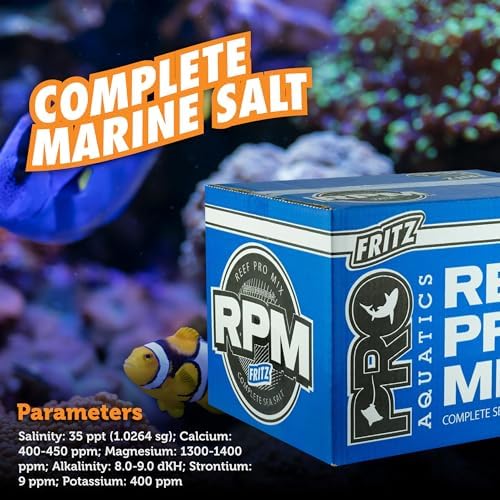 Fritz Aquatics 80251 4 Pack Reef Pro Mix Complete Marine Salt, 50 Gallon