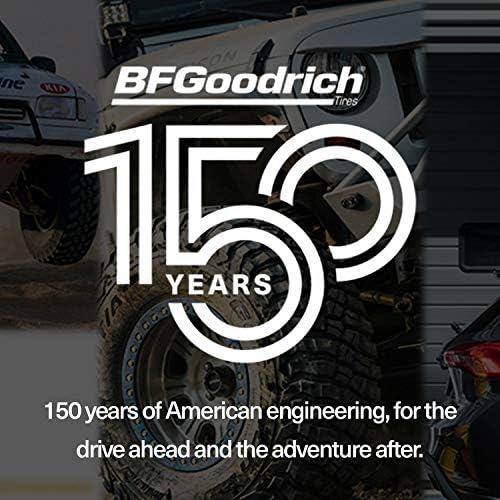 BFGoodrich All Terrain T/A KO2 Radial Car Tire for Light Trucks, SUVs, and Crossovers, LT265/70R16/E 121/118S | Light Truck All Terrain All Weather Traction 121/118S Rated E (10 Ply) Radial Construction Outlined Raised White Letters Tire