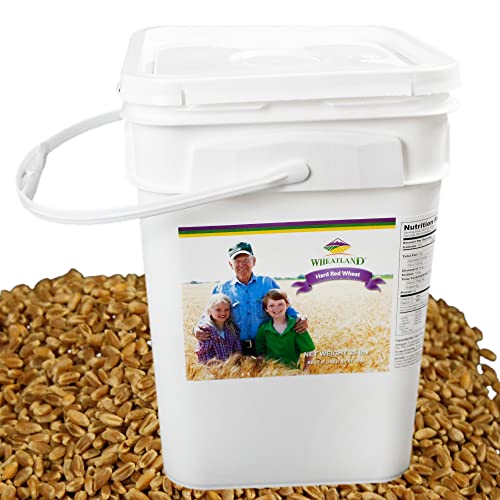 Hard Red Wheat Berries : Wheatland™ : 25 lb Bulk: Emergency Preparedness : Mylar : Oxygen Absorber : 30 Year Shelf Life : Non GMO: NO Glyphosate :