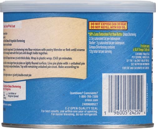 Crisco All-Vegetable Shortening, 16 Ounce